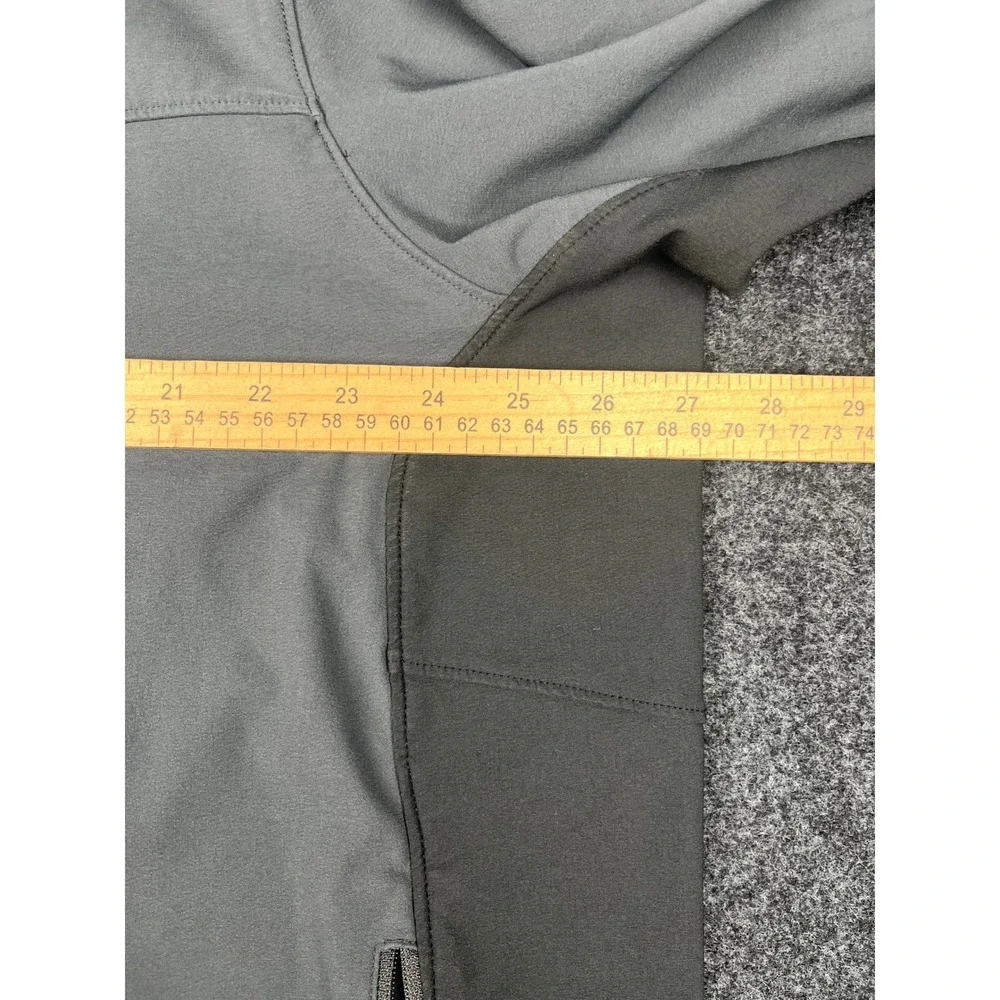 The North Face‎ Apex Softshell Jacket Mens XL Grey Full Zip Windbreaker Coat